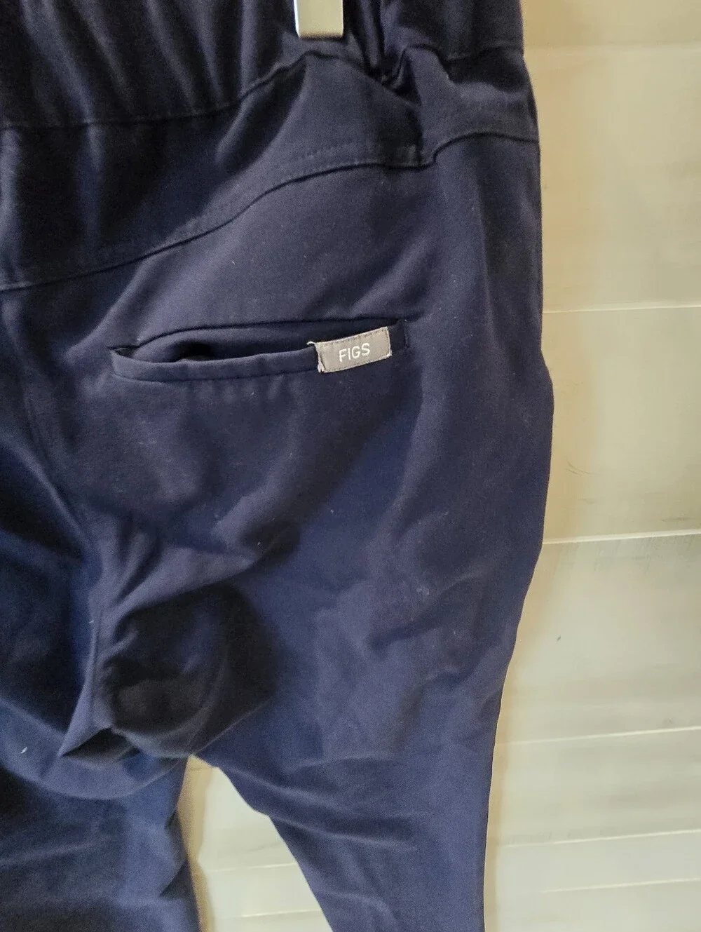 {L} FIGS Men's Technical Collection Scrub Trousers Pants Navy
